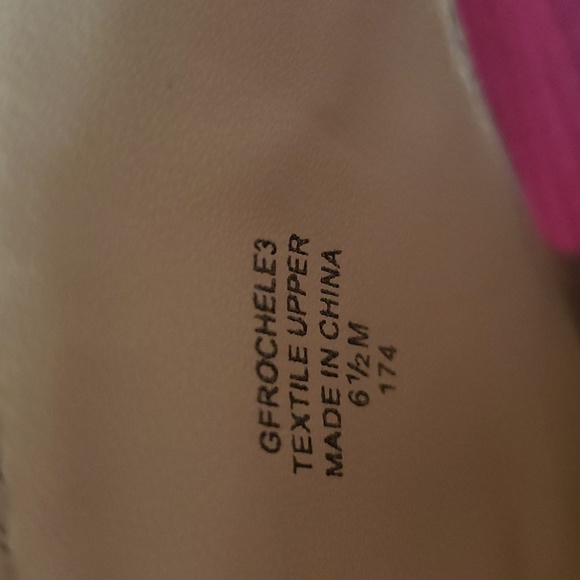 GUESS Rochelle Denim Cutout Wedges - Picture 6 of 6